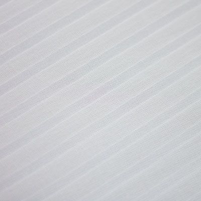 Ткань  Плиссе-шифон однотонный, белый