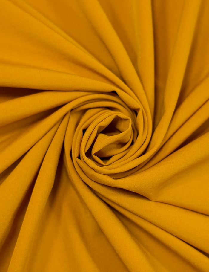 Ткань  Ниагара однотонная манго